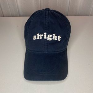 “alright” hat